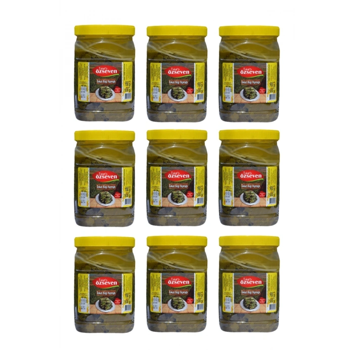 Tokat Bağ Yaprağı ( 9 Adet x 1500gr ) 1Koli