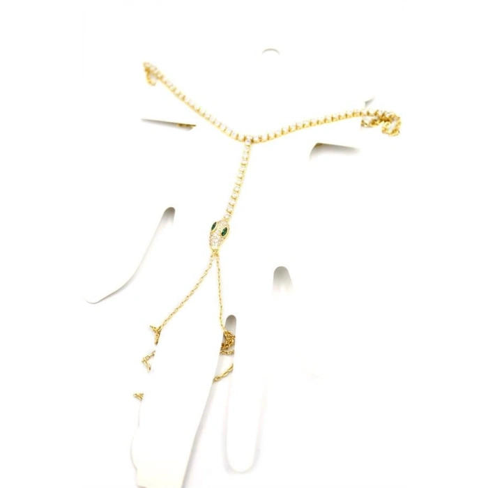 Yılan Ayak Şahmeran - Altın