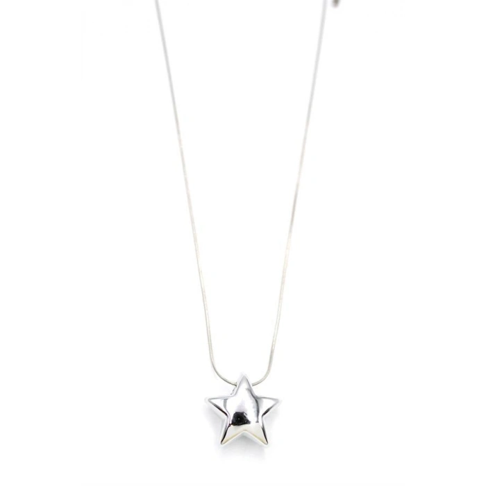 Yıldız Kolye - Gümüş