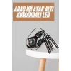 ÇOK SATAN 12Lİ Şerit Led Işık RGB Sese ve Müziğe Duyarlı Araç İçi Ayak Altı