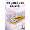 ÇOK SATAN 180°C Isı ve Uzun Süre Kalıcı Düzlük Sağlayan Mini Saç Düzleştirici
