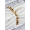 ÇOK SATAN 316L Çelik Örgü Model Gold Renk Kadın Bileklik