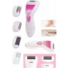 ÇOK SATAN 4 Başlıklı Bakım Cihazı Epilatör Tüy Alma Makinesi Topuk Törpüsü