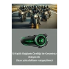 ÇOK SATAN A50 5x Motor Kask Kulaklık Rgb Bluetooth Motosiklet Kulaklık Intercom 5 Kişi Eşleşme
