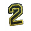 ÇOK SATAN Aplike Ütü İle Yapışan 2 Rakamı Arma 2x4 cm