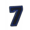ÇOK SATAN Aplike Ütü İle Yapışan 7  Rakamı  Arma 2x5 cm