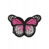 ÇOK SATAN Aplike Ütü İle Yapışan Kelebek Pembe Arma 7x5 cm