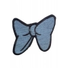 ÇOK SATAN Aplike Ütü İle Yapışan Küçük Kelebek Mavi Arma 2x3 cm