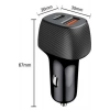 ÇOK SATAN Araç İçi Hızlı Şarj Soketi 38W Oto Çakmaklık Type-C Araba Çakmaklık
