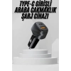 ÇOK SATAN Araç İçi Şarj Cihazı 38W Güç Kapasiteli Type-C Girişli Araba Çakmaklık