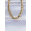 ÇOK SATAN BFS 316L Çelik Gold Renk Arpa Model Kolye