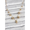 ÇOK SATAN BFS 316L Çelik Zincir Gold Renk Topçuklu Kolye