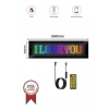 ÇOK SATAN BFS Rp1259 Led Matrix Panel 16x96cm Telefon Kontrollü Kayar Led Animasyon Aydınlatma