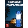 ÇOK SATAN Büyük Boy Güneş Enerjili Kamp Feneri Işıldak Lamba USB Şarjlı