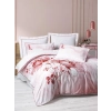 ÇOK SATAN Cotton Box Çift Kişilik Elit Saten Nevresim Takımı Gules Kırmızı