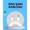 ÇOK SATAN Dayanıklı TPE Lightning Kablo – 30W Hızlı Şarj ve Veri Transferi