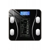 ÇOK SATAN Dijital Baskül Yağ Ölçer Fonksiyonlu Akıllı Baskül Bluetooth Tartı- Siyah