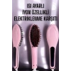 ÇOK SATAN Fön Tarağı Saç Düzleştirici Sıkı Dişli Isı Ayarlı Elektriklenme Karşıtı