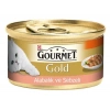ÇOK SATAN Gourmet Gold Alabalık ve Sebzeli Yetişkin Konserve Kedi Maması 85 Gr