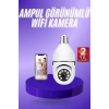 ÇOK SATAN Güvenlik Kamerası Wi-Fi Özellikli 360 Derece Full Hd 1080p Ampül Kamera (Kopya)