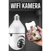 ÇOK SATAN Güvenlik Kamerası Wifi Kamera Duylu Ev Kamerası Wifi Bağlantılı Dönebilen