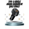 ÇOK SATAN Hızlı Oto Şarj Cihazı 38W Çift Girişli HIzlı Şarj Oto Çakmaklık Type-C