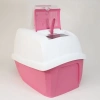 ÇOK SATAN İmac Maddy Junior Üstü Açılır Kapalı Kedi Tuvaleti Pembe 57x43x41 Cm