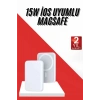 ÇOK SATAN İOS Uyumlu Magsafe Kablosuz 15w Şarj Powerbank Magesafe