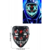ÇOK SATAN Işıklı Led Maske Parti Eğlence Maskesi Hallowen Neon Maske