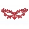 ÇOK SATAN Kırmızı Dantel Masquerade Maskesi 6 No