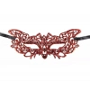 ÇOK SATAN Kırmızı Dantel Masquerade Maskesi 9 No