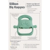 ÇOK SATAN Koyu Yeşil Bebek Silikon Diş Kaşıyıcı