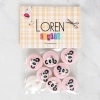 ÇOK SATAN Loren Crafts 8li Panda Düğme - 1054