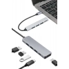 ÇOK SATAN Macbook Pro/air Uyumlu USB Type-C 8 In 1 Hub Dönüştürücü Çevirici Çoklayıcı USB Hdmı Micro Sd 8 Girişli