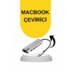 ÇOK SATAN Macbook Pro/air Uyumlu USB Type-C 8 In 1 Hub Dönüştürücü Çevirici Çoklayıcı USB Hdmı Micro Sd 8 Girişli