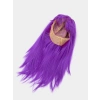 ÇOK SATAN Mor Renk Düz Kesim Uzun Parti Peruğu Takma Saç