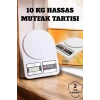 ÇOK SATAN Net LCD Ekran ve Otomatik Kapanma Özelliği ile Uzun Ömürlü Dijital Mutfak Tartısı