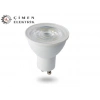 ÇOK SATAN NOAS YL91 0701 D Dimlenebilir 7W Led Çanak Ampül 6400K Beyaz Işık GU10 Duy