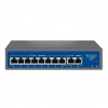 ÇOK SATAN Novacom Nvc-hıf0820fbl-c 8+2 Port 120w 10/100mbps Poe Switch (250m Extend Modlu)