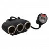 ÇOK SATAN Olesson 1634 12-24v 3lü Usbli 120w 80cm Kablolu Dijital Ekranlı Araç Çakmak Çoklayıcı