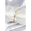 ÇOK SATAN Pirinç Gold Renk Halley Yıldız Model Kadın Bileklik