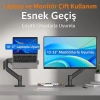 ÇOK SATAN Powermaster Pm-252-j 13-32 Amortisörlü Tek Kol Gaming Monitör Ofis Laptop Notebook Tutucu Masa Stand Askı Aparatı