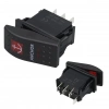 ÇOK SATAN Powermaster ﻿çapa Irgatı Sembollü Yaylı Işıksız 4 Pinli On-off 12-24v Marin Switch
