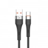 ÇOK SATAN Powerway Hc05 Örgülü 5 Amper Usb To Type- C 1 Metre Şarj Data Kablosu