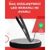 ÇOK SATAN Profesyonel 2025 Saç Düzleştirici Isı Ayarlı Titanyum Seramik Plakalı A Kalite Orijinal