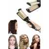 ÇOK SATAN Profesyonel Seramik Kaplama Saç Şekillendirici Wag Maşa Isı Ayarlı