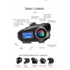 ÇOK SATAN Q58-max Radyolu 2 Kişi Bağlantılı Bluetooth Kask Kulaklık Ekranlı Fenerli Müzik Ve Telsiz Intercom