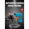 ÇOK SATAN Şarjlı Ve Yüksek Basınçlı Oto Yıkama Makinesi Ve Sulama Tabancası Bahçe Yıkama Makinesi