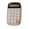 ÇOK SATAN Sevimli Kare Tuşlu 10 Haneli Ldc Ekran Hesap Makinası Kahverengı