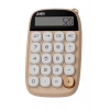 ÇOK SATAN Sevimli Kare Tuşlu 10 Haneli Ldc Ekran Hesap Makinası Kahverengı